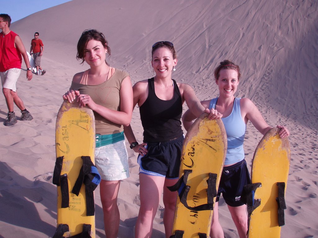 Surfing the Dunes on a Sandboard