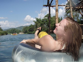 Lazin’ in Laos with Friends