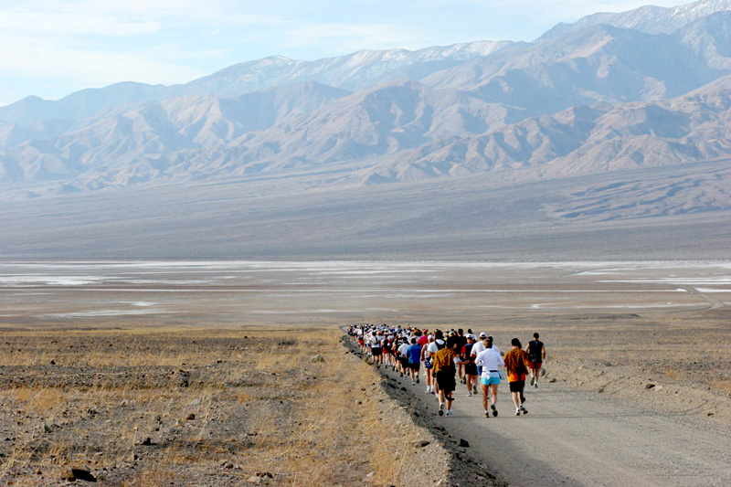 Running The Death Valley Marathon – A Race to the Finish