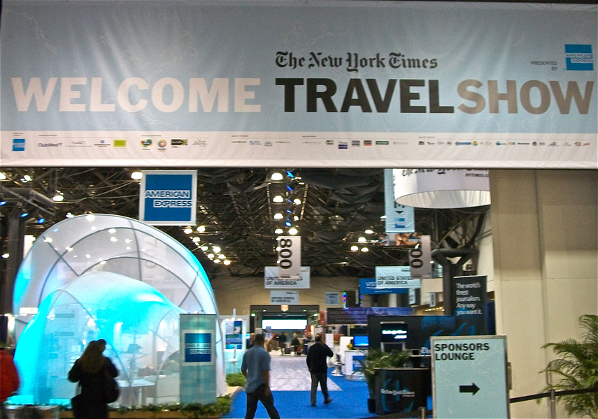 The New York Times Travel Show 2011: Saturday Road Map