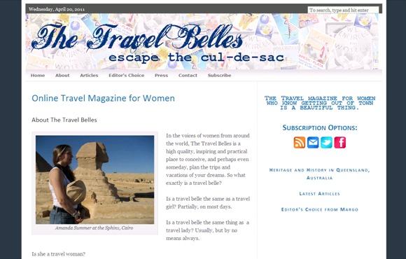 Pitching 101: How to Write for the Travel Belles