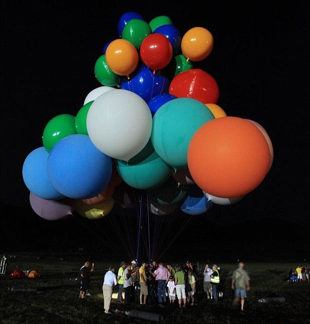 The LG Travel News Roundup: Man Crosses Alps With Helium Balloons